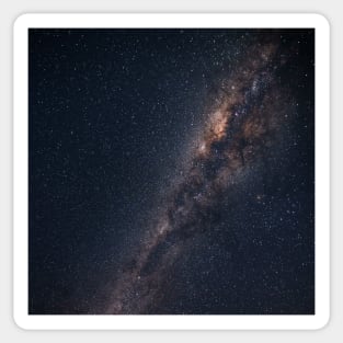 Scenic view of night sky with stars Sticker